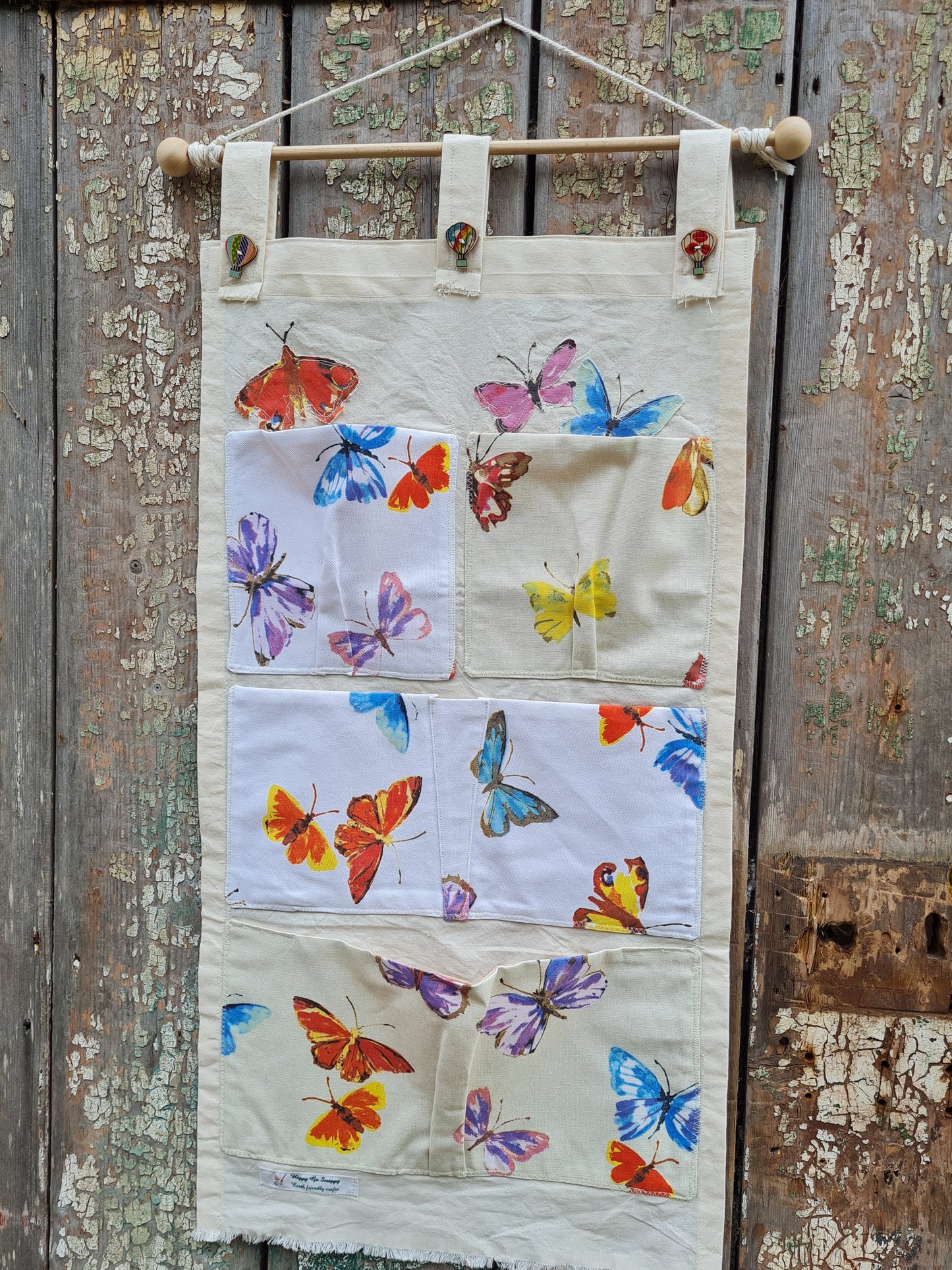 Butterfly Wall Pocket Organizer