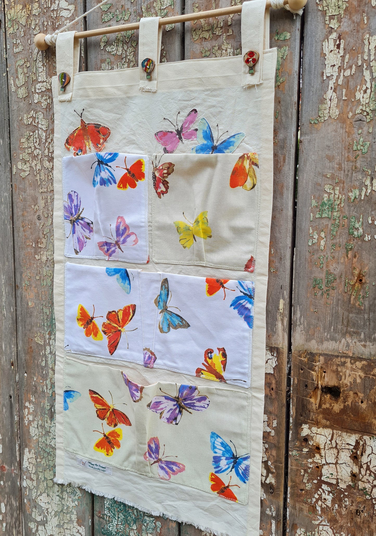 Butterfly Wall Pocket Organizer